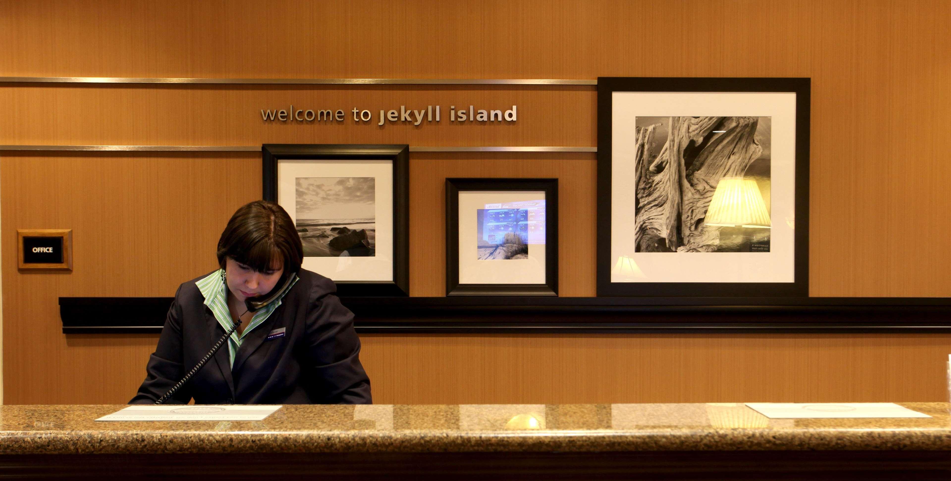 Hampton Inn & Suites Jekyll Island Interiør billede